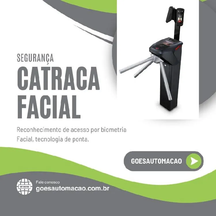 Catraca controle acesso goes