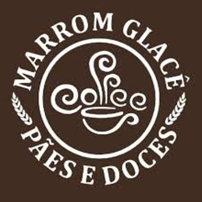 Marrom glacê pães e doces